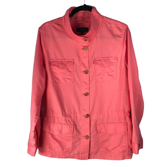 Talbots Classic Casual Jacket Strawberry Pink - Picture 4 of 17